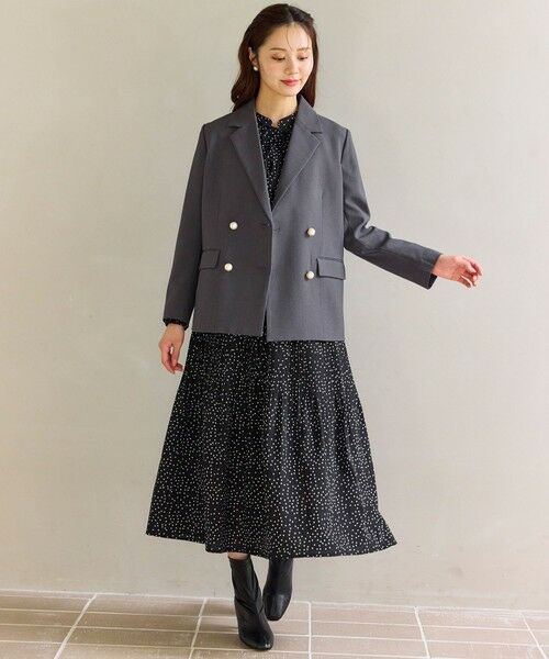 Feroux / フェルゥ テーラードジャケット | パール釦テーラード ジャケット | 詳細12