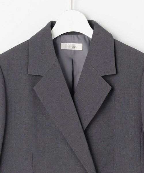 Feroux / フェルゥ テーラードジャケット | パール釦テーラード ジャケット | 詳細15