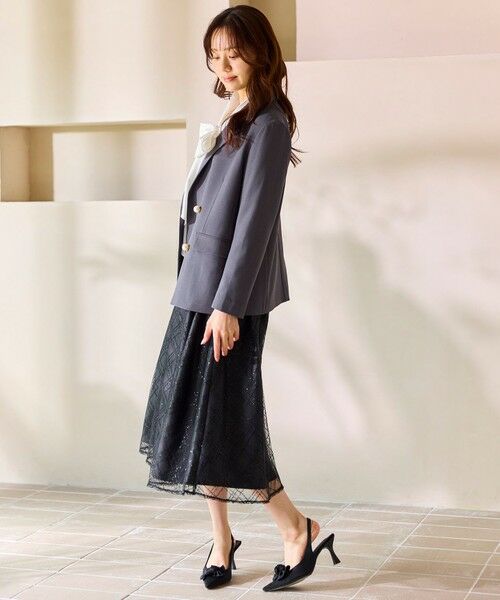 Feroux / フェルゥ テーラードジャケット | パール釦テーラード ジャケット | 詳細10