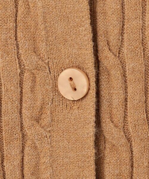 Feroux / フェルゥ カーディガン・ボレロ | ケーブル編み×リボン刺繍 ニット カーディガン | 詳細9