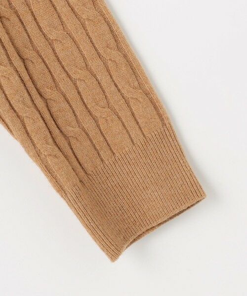 Feroux / フェルゥ カーディガン・ボレロ | ケーブル編み×リボン刺繍 ニット カーディガン | 詳細10