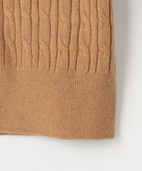 Feroux / フェルゥ カーディガン・ボレロ | ケーブル編み×リボン刺繍 ニット カーディガン | 詳細11