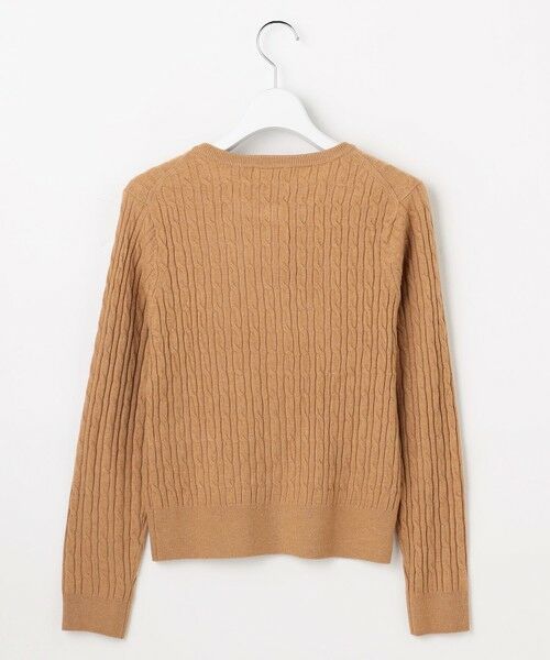 Feroux / フェルゥ カーディガン・ボレロ | ケーブル編み×リボン刺繍 ニット カーディガン | 詳細12