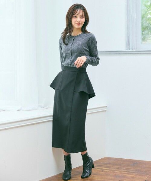 Feroux / フェルゥ カーディガン・ボレロ | ケーブル編み×リボン刺繍 ニット カーディガン | 詳細20