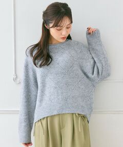 Feroux / フェルゥ ニット・セーター | ハート柄ニット プルオーバー