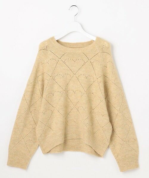 Feroux / フェルゥ ニット・セーター | ハート柄ニット プルオーバー | 詳細5