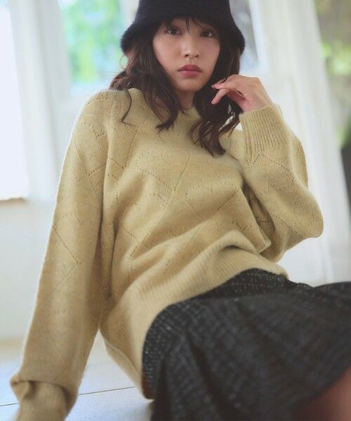 Feroux / フェルゥ ニット・セーター | ハート柄ニット プルオーバー | 詳細2