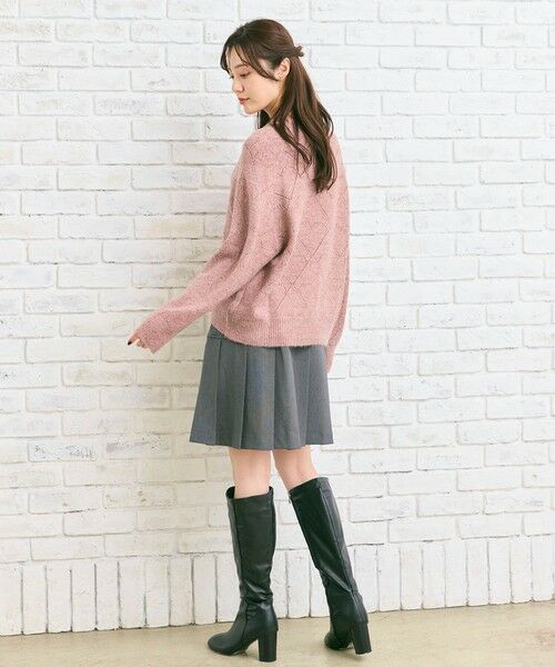 Feroux / フェルゥ ニット・セーター | ハート柄ニット プルオーバー | 詳細9