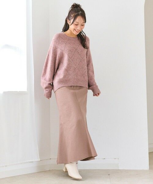 Feroux / フェルゥ ニット・セーター | ハート柄ニット プルオーバー | 詳細11