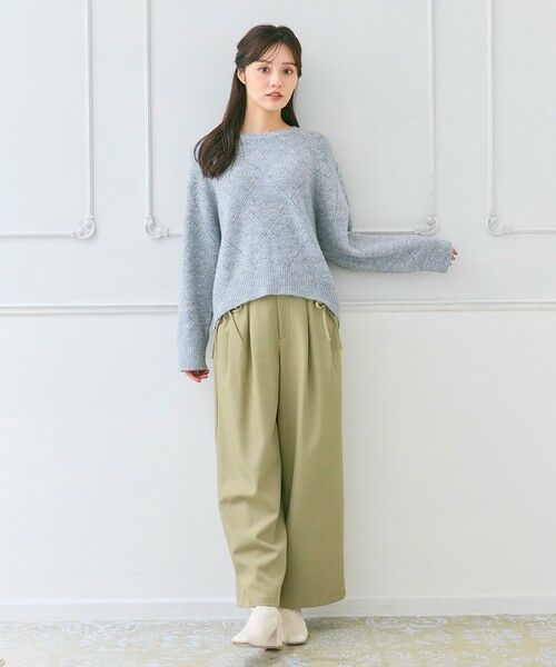 Feroux / フェルゥ ニット・セーター | ハート柄ニット プルオーバー | 詳細14