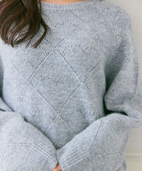 Feroux / フェルゥ ニット・セーター | ハート柄ニット プルオーバー | 詳細16