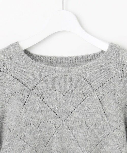 Feroux / フェルゥ ニット・セーター | ハート柄ニット プルオーバー | 詳細19