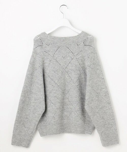 Feroux / フェルゥ ニット・セーター | ハート柄ニット プルオーバー | 詳細22