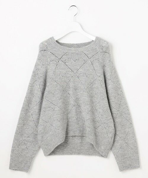 Feroux / フェルゥ ニット・セーター | ハート柄ニット プルオーバー | 詳細24