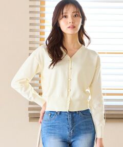 Feroux / フェルゥ カーディガン・ボレロ | 美シルエット ニット カーディガン