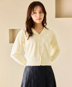 Feroux / フェルゥ カーディガン・ボレロ | 美シルエット ニット カーディガン