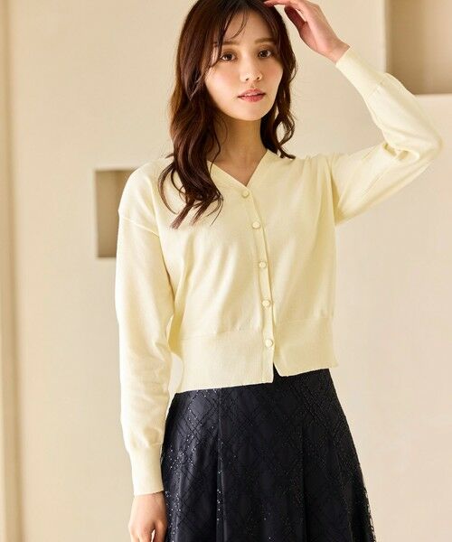 Feroux / フェルゥ カーディガン・ボレロ | 美シルエット ニット カーディガン | 詳細6