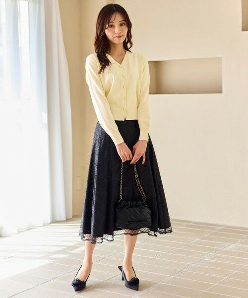 Feroux / フェルゥ カーディガン・ボレロ | 美シルエット ニット カーディガン | 詳細4