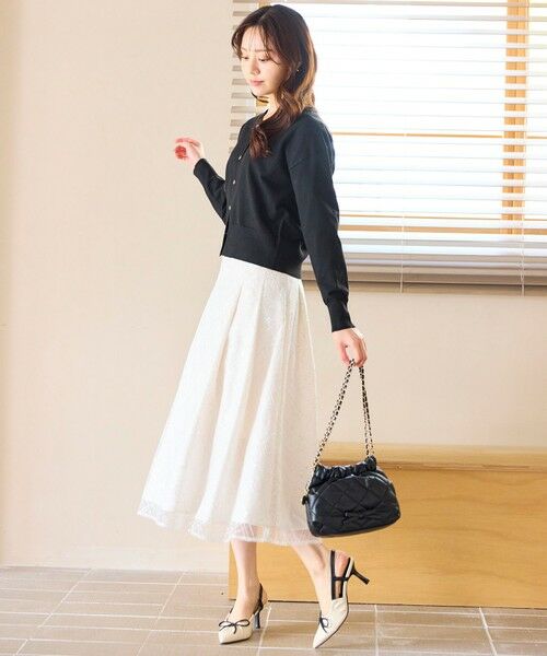 Feroux / フェルゥ カーディガン・ボレロ | 美シルエット ニット カーディガン | 詳細18