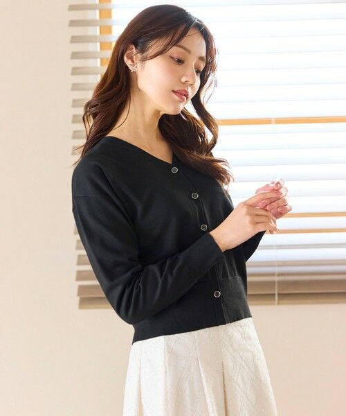 Feroux / フェルゥ カーディガン・ボレロ | 美シルエット ニット カーディガン | 詳細19