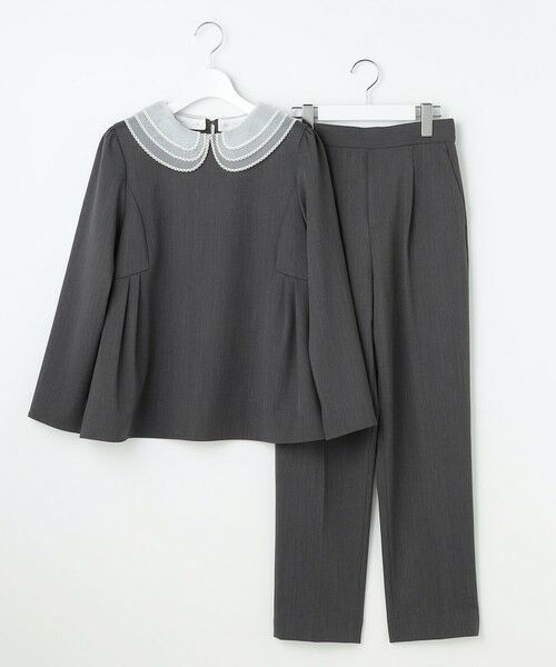 Feroux / フェルゥ セットアップ | 2WAYレースカラー美シルエット セットアップ | 詳細22