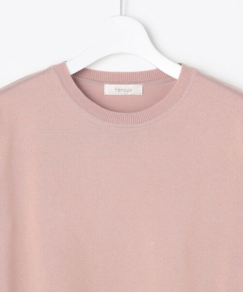 Feroux / フェルゥ ニット・セーター | 美シルエットニット プルオーバー | 詳細12
