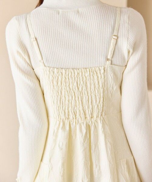 Feroux / フェルゥ ドレス | ジャガードキャミ ワンピース | 詳細4