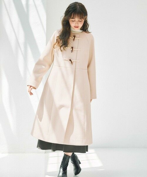 Feroux / フェルゥ ダッフルコート | ダッフルデザインAライン コート | 詳細1