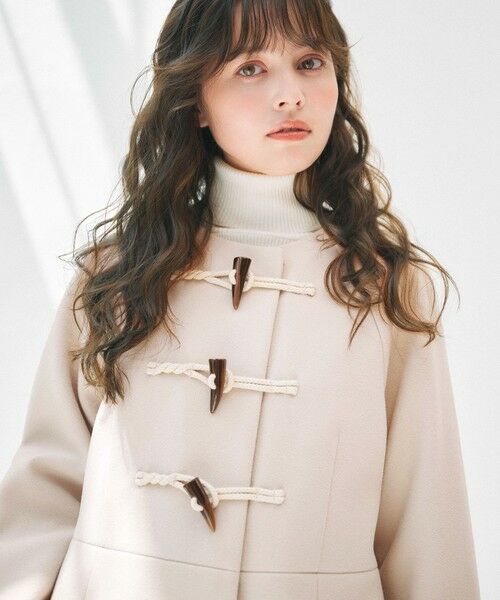 Feroux / フェルゥ ダッフルコート | ダッフルデザインAライン コート | 詳細3