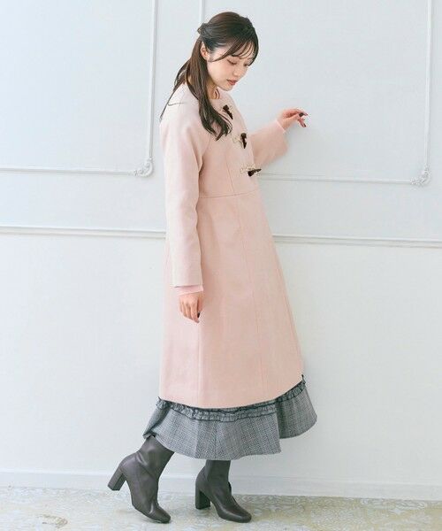 Feroux / フェルゥ ダッフルコート | ダッフルデザインAライン コート | 詳細7