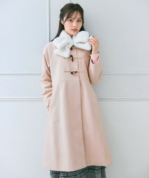 Feroux / フェルゥ ダッフルコート | ダッフルデザインAライン コート | 詳細9