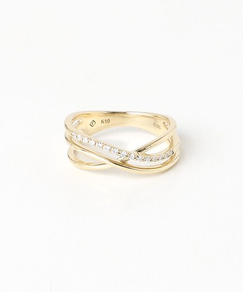 K10YG ダイヤモンドリング （リング）｜festaria bijou SOPHIA / フェスタリアビジュソフィア ファッション通販