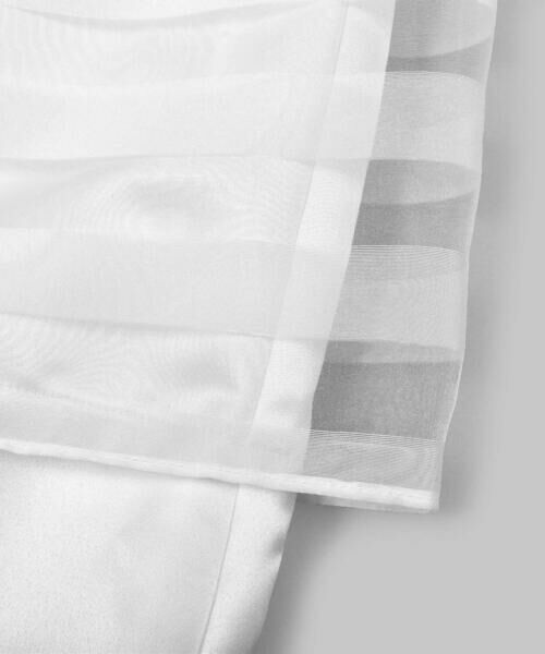 fillot de bebe reduction / フィヨ デュ ベベ ルダクティオン パンツ | 日本製 セレモニー ボーダー オーガンジー フード付きドレス (60~90cm) | 詳細10