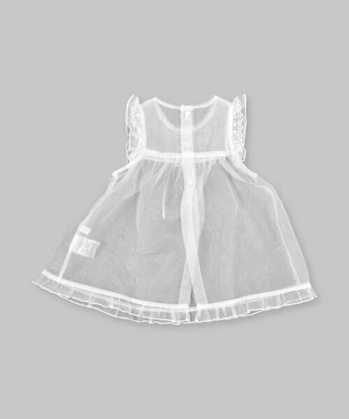 fillot de bebe reduction / フィヨ デュ ベベ ルダクティオン パンツ | 日本製 セレモニー オーガンジー エプロン ワンピース ドレス  (60~90cm) | 詳細1