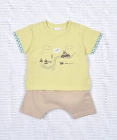 クルマ Tシャツ ＋パンツ セット (70~90cm)