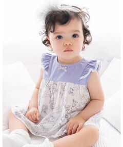 fillot de bebe reduction / フィヨ デュ ベベ ルダクティオン セットアップ | 【BeBeコラボ】【リンクコーデ】2点セットレター花柄プリントチュニック＆ブルマ