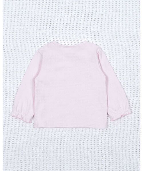 fillot de bebe reduction / フィヨ デュ ベベ ルダクティオン その他トップス | 花 女の子 モチーフ レーシー プリント Tシャツ (70~90cm) | 詳細12