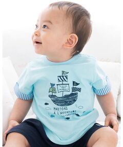 海モチーフTシャツ(70~90cm)