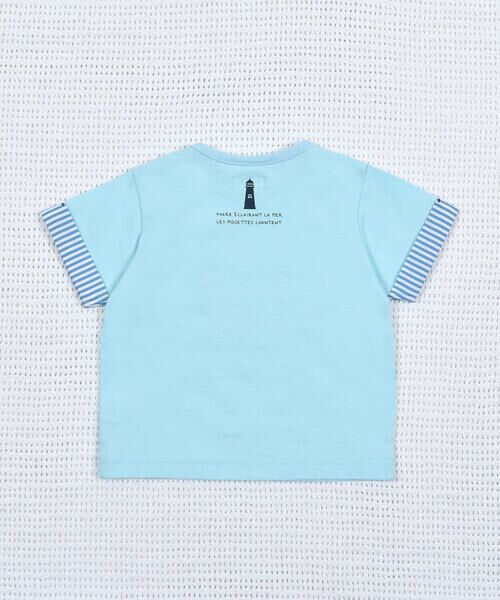 fillot de bebe reduction / フィヨ デュ ベベ ルダクティオン その他トップス | 海モチーフTシャツ(70~90cm) | 詳細7