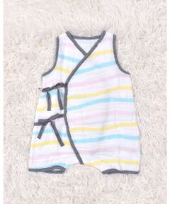 fillot de bebe reduction / フィヨ デュ ベベ ルダクティオン ロンパース | ガーゼ総柄プリントロンパース