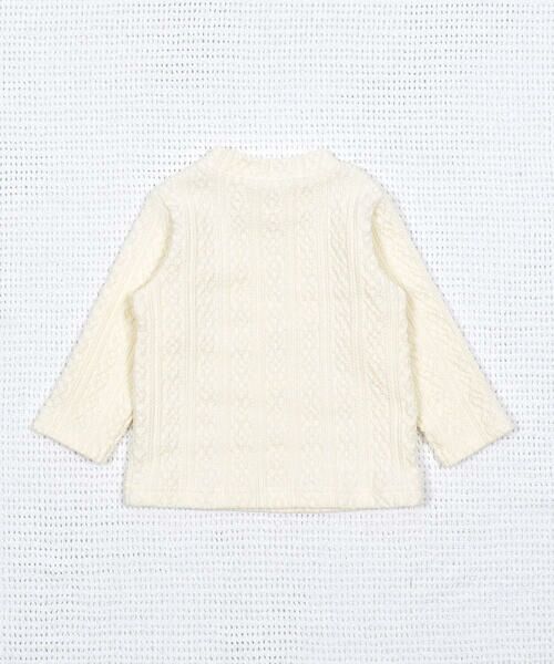 fillot de bebe reduction / フィヨ デュ ベベ ルダクティオン その他トップス | ケーブルニットTシャツ(70~90cm) | 詳細3