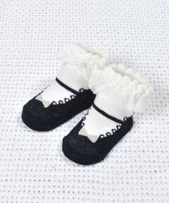 fillot de bebe reduction / フィヨ デュ ベベ ルダクティオン ベビー・キッズグッズ | チュールカップ付きソックス (8~13cm)