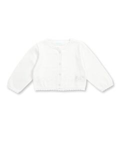 fillot de bebe reduction / フィヨ デュ ベベ ルダクティオン ベビー・キッズウエア | レーシーニットカーディガン(70~90cm)
