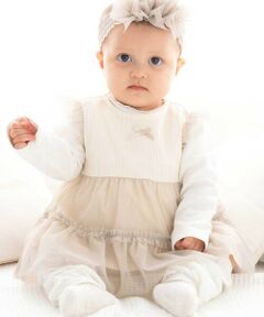 fillot de bebe reduction / フィヨ デュ ベベ ルダクティオン ベビー・キッズウエア | テレコフェイスチュールチュニック(70~90cm)