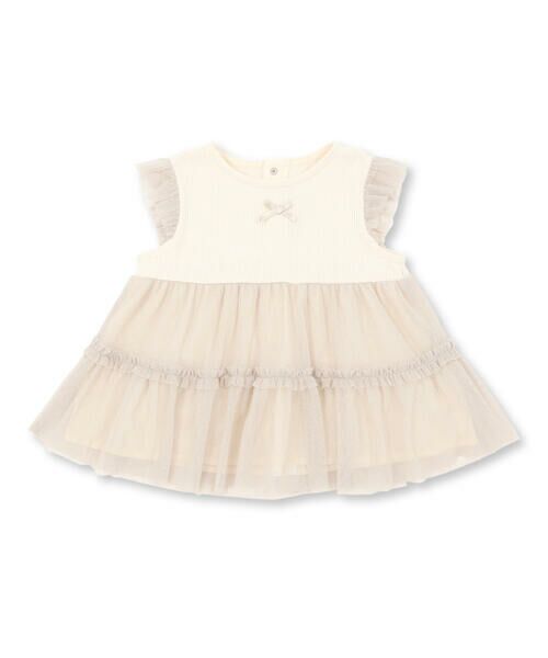 fillot de bebe reduction / フィヨ デュ ベベ ルダクティオン ベビー・キッズウエア | テレコフェイスチュールチュニック(70~90cm) | 詳細19