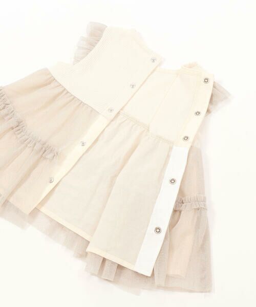 fillot de bebe reduction / フィヨ デュ ベベ ルダクティオン ベビー・キッズウエア | テレコフェイスチュールチュニック(70~90cm) | 詳細22