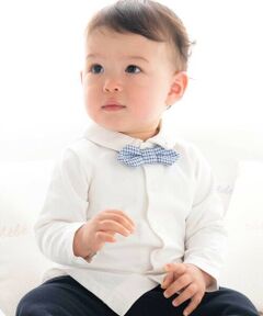 fillot de bebe reduction / フィヨ デュ ベベ ルダクティオン その他雑貨 | 天竺蝶ネクタイTシャツ(70~90cm)