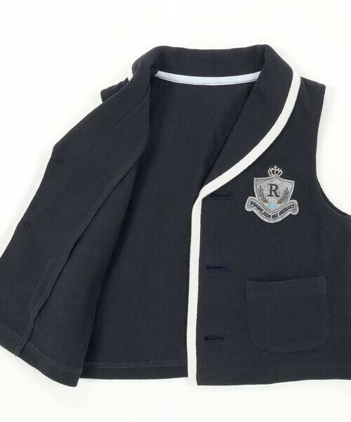 fillot de bebe reduction / フィヨ デュ ベベ ルダクティオン ベビー・キッズウエア | カノコヘチマカラーベスト(70~90cm) | 詳細10