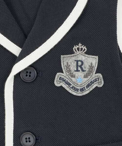 fillot de bebe reduction / フィヨ デュ ベベ ルダクティオン ベビー・キッズウエア | カノコヘチマカラーベスト(70~90cm) | 詳細8