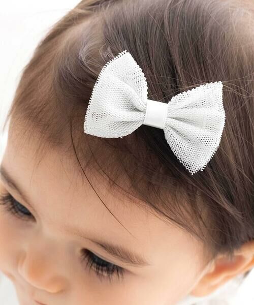 fillot de bebe reduction / フィヨ デュ ベベ ルダクティオン ベビー・キッズグッズ | 【日本製】ラメチュールリボンヘアクリップ | 詳細1